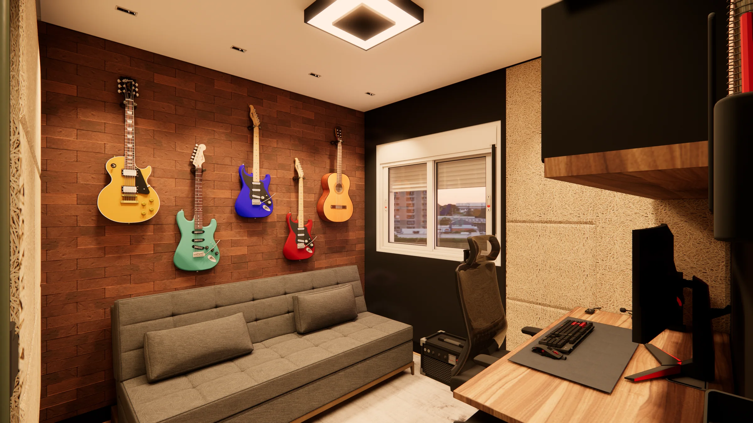 Proposta 3D para home office