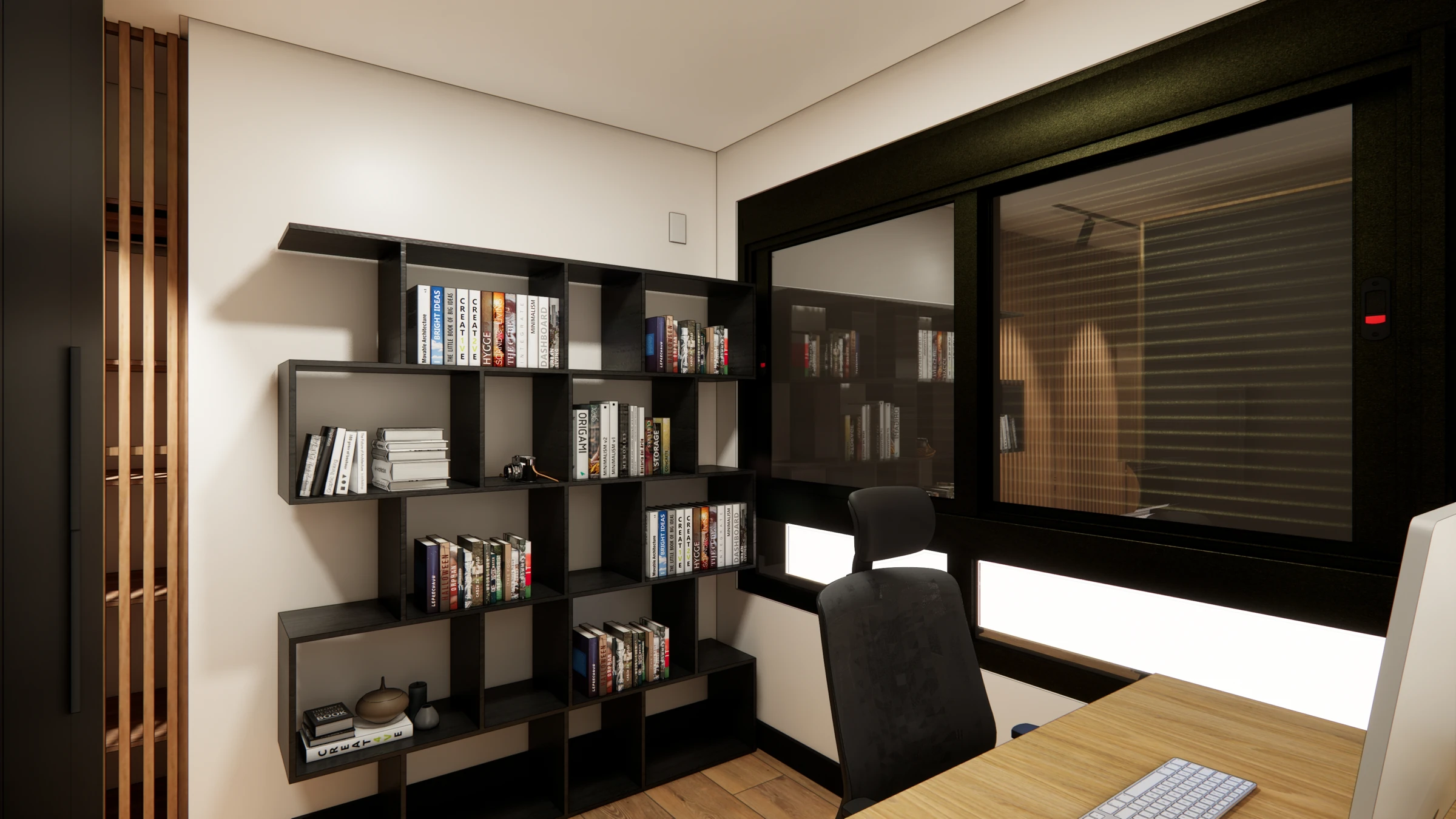 Perspectiva do projeto: Home office · Livros e apoios
